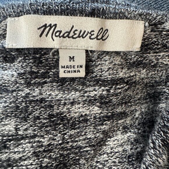 Madewell Marbled Summer Ryder Open Front Cardigan - Picture 5 of 8